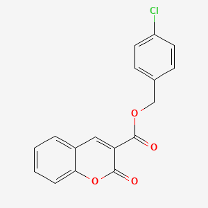 4-chlorobenzyl 2-oxo-2H-chromene-3-carboxylate