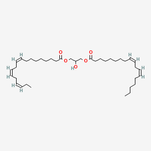 molecular formula C39H66O5 B586029 rac-1-亚油酰基-3-亚麻酰基-丙三醇 CAS No. 126374-41-2