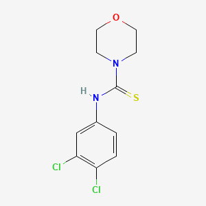 molecular formula C11H12Cl2N2OS B5860350 N-(3,4-dichlorophenyl)-4-morpholinecarbothioamide 