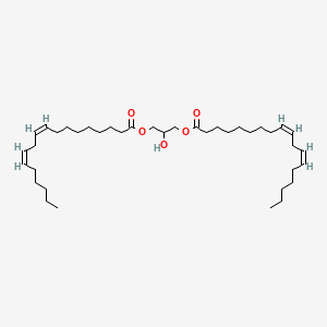 molecular formula C39H68O5 B586039 Glyceryl 1,3-dilinoleate CAS No. 15818-46-9