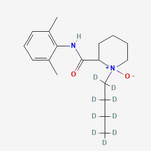 molecular formula C18H28N2O2 B586040 Bupivacaine-d9 N-Oxide CAS No. 1346598-03-5