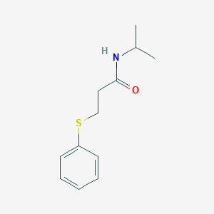 N-isopropyl-3-(phenylthio)propanamide