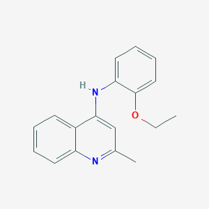 N-(2-ethoxyphenyl)-2-methyl-4-quinolinamine