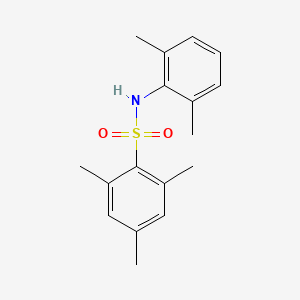 molecular formula C17H21NO2S B5860464 N-(2,6-dimethylphenyl)-2,4,6-trimethylbenzenesulfonamide 