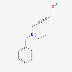 molecular formula C13H17NO B586051 4-(Benzyl(ethyl)amino)but-2-yn-1-ol CAS No. 1309589-47-6
