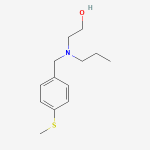 2-[[4-(methylthio)benzyl](propyl)amino]ethanol