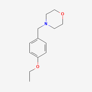 molecular formula C13H19NO2 B5860573 4-(4-ethoxybenzyl)morpholine 