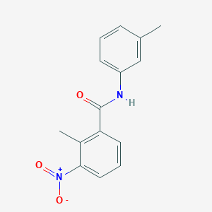 2-methyl-N-(3-methylphenyl)-3-nitrobenzamide