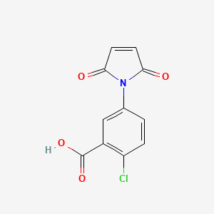 2-chloro-5-(2,5-dioxo-2,5-dihydro-1H-pyrrol-1-yl)benzoic acid