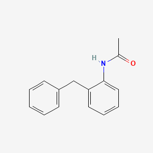 molecular formula C15H15NO B5860698 N-(2-benzylphenyl)acetamide 