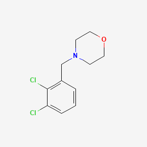 molecular formula C11H13Cl2NO B5860823 4-(2,3-二氯苄基)吗啉 