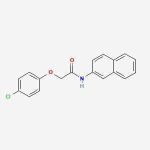 2-(4-chlorophenoxy)-N-2-naphthylacetamide