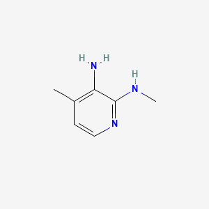 molecular formula C7H11N3 B586105 N2,4-dimethylpyridine-2,3-diamine CAS No. 155790-14-0