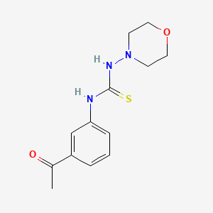 N-(3-acetylphenyl)-N'-4-morpholinylthiourea