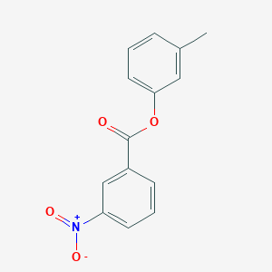 molecular formula C14H11NO4 B5861105 3-methylphenyl 3-nitrobenzoate 