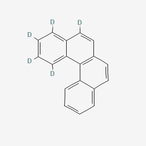 molecular formula C18H12 B586120 Benzo[c]phenanthrene-d5 CAS No. 1795011-61-8