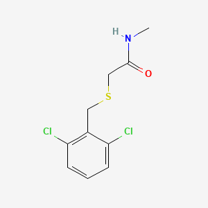 2-[(2,6-dichlorobenzyl)thio]-N-methylacetamide