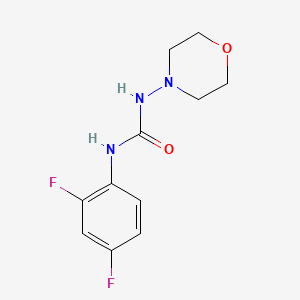 N-(2,4-difluorophenyl)-N'-4-morpholinylurea