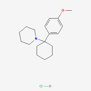 1-[1-(4-Methoxyphenyl)cyclohexyl]piperidine Hydrochloride