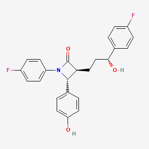 molecular formula C24H21F2NO3 B586162 ent-Ezetimibe CAS No. 1376614-99-1