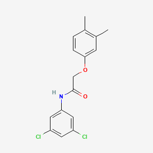 molecular formula C16H15Cl2NO2 B5861915 N-(3,5-dichlorophenyl)-2-(3,4-dimethylphenoxy)acetamide 