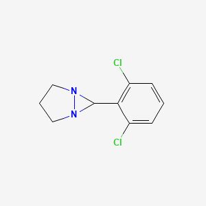 molecular formula C10H10Cl2N2 B5861958 6-(2,6-dichlorophenyl)-1,5-diazabicyclo[3.1.0]hexane 