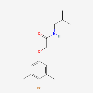 2-(4-bromo-3,5-dimethylphenoxy)-N-isobutylacetamide