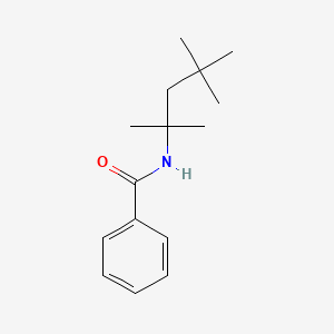 molecular formula C15H23NO B5862146 N-(1,1,3,3-tetramethylbutyl)benzamide 