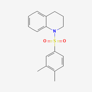 1-[(3,4-dimethylphenyl)sulfonyl]-1,2,3,4-tetrahydroquinoline