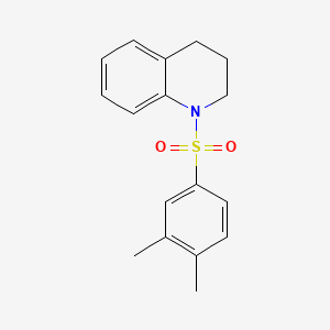 1-(3,4-Dimethyl-benzenesulfonyl)-1,2,3,4-tetrahydro-quinoline