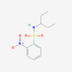 N-(1-ETHYLPROPYL)-2-NITRO-1-BENZENESULFONAMIDE