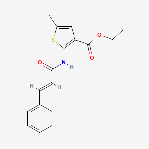 ethyl 2-(cinnamoylamino)-5-methyl-3-thiophenecarboxylate