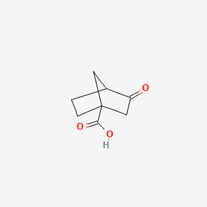 molecular formula C8H10O3 B586231 3-Oxobicyclo[2.2.1]heptane-1-carboxylic acid CAS No. 144657-39-6