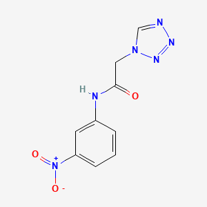 N-(3-nitrophenyl)-2-(1H-tetrazol-1-yl)acetamide