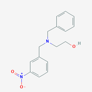 2-[benzyl(3-nitrobenzyl)amino]ethanol