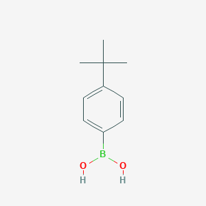 molecular formula C10H15BO2 B058624 4-叔丁基苯硼酸 CAS No. 123324-71-0