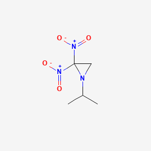 2,2-Dinitro-1-(propan-2-yl)aziridine