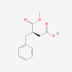 molecular formula C12H19O4- B058625 (R)-3-苄基-4-甲氧基-4-氧代丁酸 CAS No. 119807-84-0