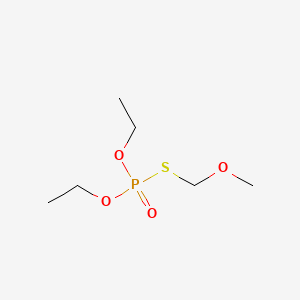 1-[Ethoxy(methoxymethylsulfanyl)phosphoryl]oxyethane