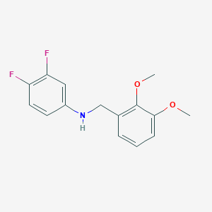 (3,4-difluorophenyl)(2,3-dimethoxybenzyl)amine