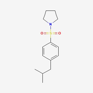 1-[(4-isobutylphenyl)sulfonyl]pyrrolidine