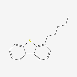 molecular formula C17H18S B586256 4-Pentyldibenzothiophene CAS No. 147792-34-5