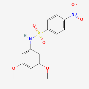 N-(3,5-dimethoxyphenyl)-4-nitrobenzenesulfonamide