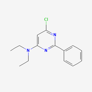 6-chloro-N,N-diethyl-2-phenylpyrimidin-4-amine