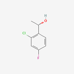 (1S)-1-(2-chloro-4-fluorophenyl)ethan-1-ol
