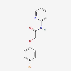 2-(4-bromophenoxy)-N-2-pyridinylacetamide