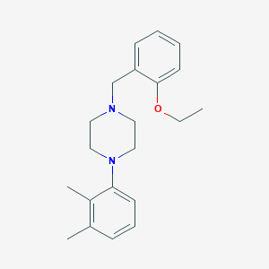 1-(2,3-dimethylphenyl)-4-(2-ethoxybenzyl)piperazine