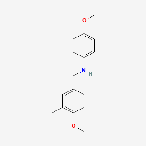 (4-methoxy-3-methylbenzyl)(4-methoxyphenyl)amine