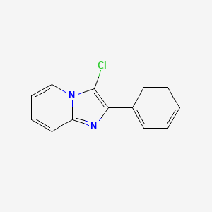 molecular formula C13H9ClN2 B5862806 3-chloro-2-phenylimidazo[1,2-a]pyridine CAS No. 64413-91-8