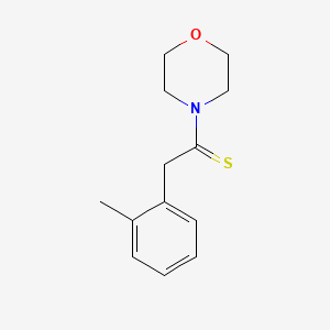 2-(2-Methylphenyl)-1-(4-morpholinyl)ethanethione